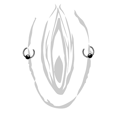 OUTCHER LABIA PIERCING