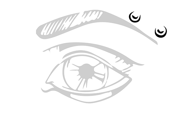 HORIZONTAL EYEBROW